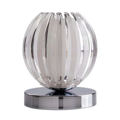 Searchlight TafellampClaw 14cm chroom met helder glas - EU1811CL