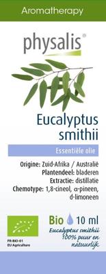 Physalis Eucalyptus Smithii Olie 10ml