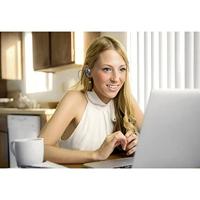 Renkforce HK-1S On Ear koptelefoon Kabel Mono Zwart Oorbeugel, Mono - thumbnail