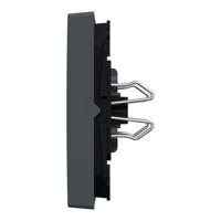 Merten 433514 Wisselschakelaar Afdekking System M Antraciet 1 stuk(s) - thumbnail