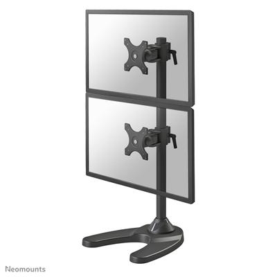 Neomounts FPMA-D700DDV Monitorvoet 2-voudig 25,4 cm (10) - 68,6 cm (27) Zwart In hoogte verstelbaar, Kantelbaar, Zwenkbaar, Roteerbaar Neomounts FPMA-D700DDV Monitorvoet 2-voudig 25,4 cm (10) - 68,6 cm (27) Zwart In hoogte verstelbaar, Kantelbaar, Zwenkbaar, Roteerbaar