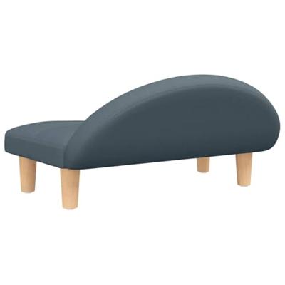 VidaXL Hondenmand 70x52x30 cm stof donkergrijs