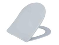 Toiletbril Wiesbaden Shade Slim Softclose Toiletzitting One Touch Mat Wit - thumbnail