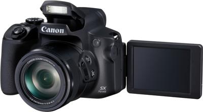 Canon PowerShot SX70 HS (20,3 MP, 65x optische zoom, draai- en zwenkbaar lcd-scherm van 7,5 cm, wifi, 4K-video)