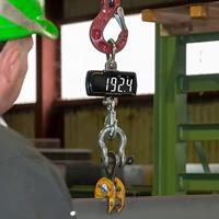 PCE Instruments Kraanweegschaal Weegbereik (max.) 300 kg Zwart - thumbnail