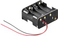 Goobay 81218 batterijhouder 8X Mignon (AA) kabel (L x B x H) 63 x 58 x 29,5 mm - thumbnail