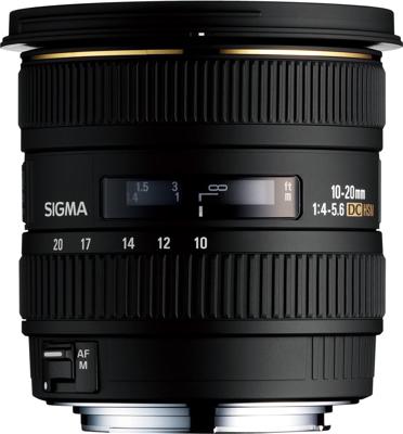 Sigma 10-20mm F4-5.6 EX DC FT