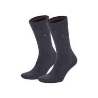 Tommy Hilfiger Men Sock Classic Antraciet melange 2-pack-43/46 - thumbnail
