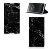 Sony Xperia L1 | Standcase | Marmer Zwart - Origineel Cadeau Vader - thumbnail