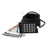 Omnitronic XLR/XLR Multicore kabel 30.00 m Aantal ingangen:16 x Aantal uitgangen:4 x - thumbnail