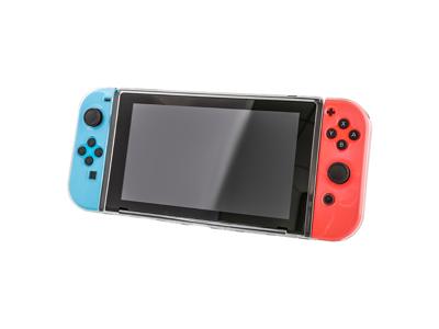 Ultradunne beschermhoes & beschermfolie voor Nintendo Switch™ & Joy-Con™-controller, transparant (87247 Thin Case (Clear) Switch)