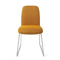 Jesper Home Eetkamerstoel 'Taiwa' Slide Steel, kleur Groovy Garam - thumbnail