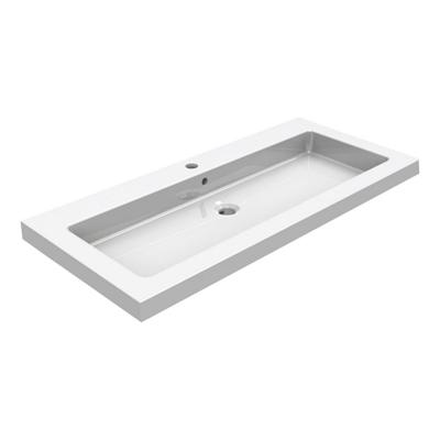 Wiesbaden keramische meubelwastafel 100x46 1 kr.gat