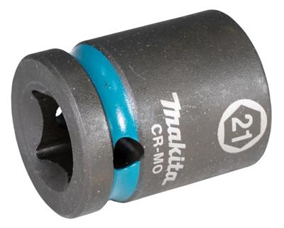 Makita E-16178 Impact Black Krachtdop 1/2" kort | 21 mm