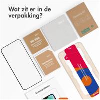 Accezz Gehard Glas Full Cover Screenprotector met applicator Samsung Galaxy A25 Smartphone screenprotector Transparant - thumbnail