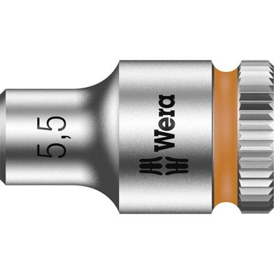 Wera 8790 HMA 05003504001 Dop (zeskant) Dopsleutelinzetstuk 5.5 mm 1/4 5.5 mm 1/4 (6,3 mm)