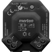 Merten MEG5300-0001 Dimmer (inbouw) Geschikt voor lampen: Halogeenlamp, Gloeilamp, LED-lamp Zwart - thumbnail