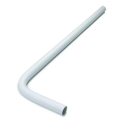 Vloerbuis pvc wit 750x220x32