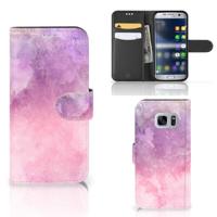 Hoesje Samsung Galaxy S7 Pink Purple Paint - thumbnail