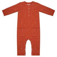 Little Indians Jumpsuit Dots Junior Katoen Roestbruin Mt 56 - thumbnail