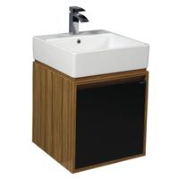 Onderkast Boss & Wessing Mass 50x85x50 Zwart Bruin Boss & Wessing - thumbnail