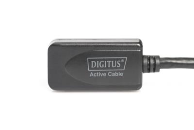 Digitus DA-73104 USB-kabel USB 3.2 Gen1 USB-A stekker, USB-A bus 5.00 m Zwart