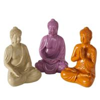 Boltze Home figuur buddha 6,5x5x10cm - thumbnail