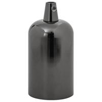 Lamphouders 2 st glanzend zwart E27 - thumbnail