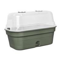 Elho green basics grow tray all-in-1 leaf green 39 - thumbnail