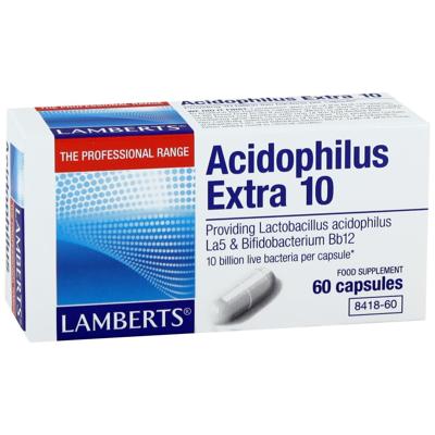 Lamberts Acidophilus Extra 10 60 Vegetarische capsules