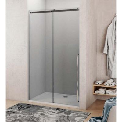 Nisdeur Lacus La Maddalena 150x210 cm Schuifdeur 8 mm Helder Glas RVS Lacus Nisdeur Lacus La Maddalena 150x210 cm Schuifdeur 8 mm Helder Glas RVS Lacus