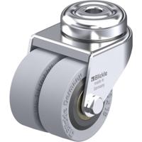 Blickle LMDA-VPA 50K Dubbel zwenkwiel Wieldiameter: 50 mm Draagvermogen (max.): 80 kg 1 stuk(s) - thumbnail