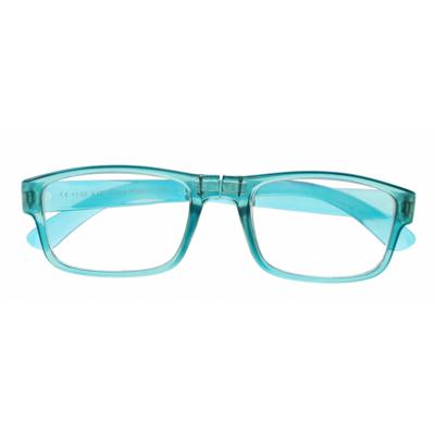 Lifetime Vision leesbril opvouwbaar unisex blauw sterkte +1.50