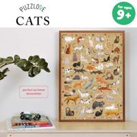 Banana Panda - puzzlove katten - 500st. - thumbnail