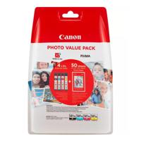 Canon photo value pack CLI-581 XL, 170 - 520 foto's, OEM 2052C006, 4 kleuren - thumbnail
