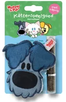 Katten speelgoed woezel+catnip vulbaar 10cm - thumbnail