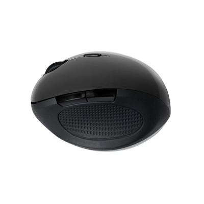 LogiLink ID0139 Ergonomische muis Radiografisch Optisch Zwart 6 Toetsen 1600 dpi Ergonomisch