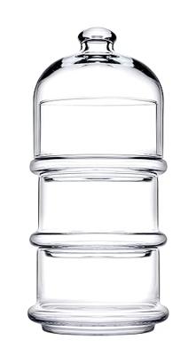 Pa?abahçe Glazen Toren Voorraadpot 26x11.8 cm