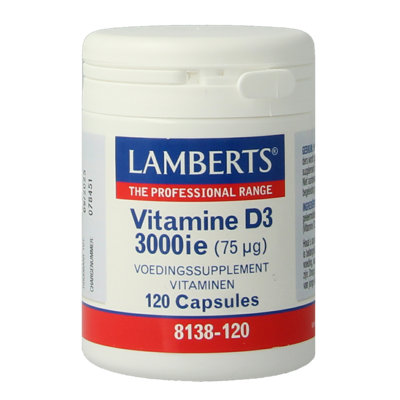 Lamberts Vitamine D3 3000ie Capsules