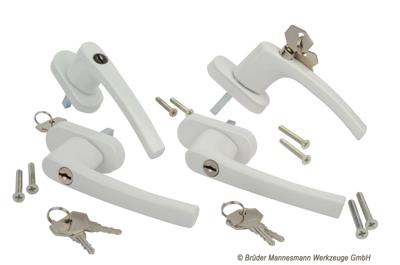 Brüder Mannesmann Veiligheids-raambeslag 4 stuks (Hobby) - 41131