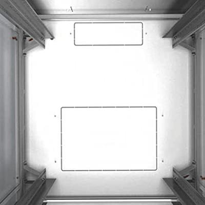 Monacor RACK-15NV 19 inch rackplank 15 HE Plaatstaal