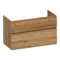 Brauer Delight - Onderkast - 100 cm - met 2 Softclose Lades Greeploos en 1 Sifon Uitsparing - Chateau - thumbnail