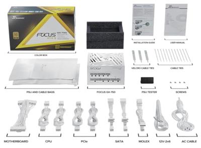 Seasonic Focus GX-750 ATX 3.1 White Seasonic Focus GX-750 ATX 3.1 White