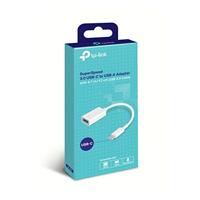 TP-Link UC400 SuperSpeed 3.0 USB-C naar USB-A-adapter USB Hub Wit - thumbnail