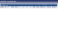 Remschijf voor ADT34356 - thumbnail