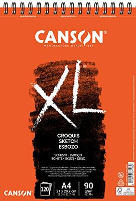 Canson schetsboek XL, 90 g/m², ft A4, 120 vel