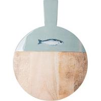 Gusta Serveerplank Mango Met Enamel Ø30 cm - thumbnail