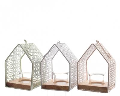 Pastel Lantern House Creme Pastel Lantern House Creme