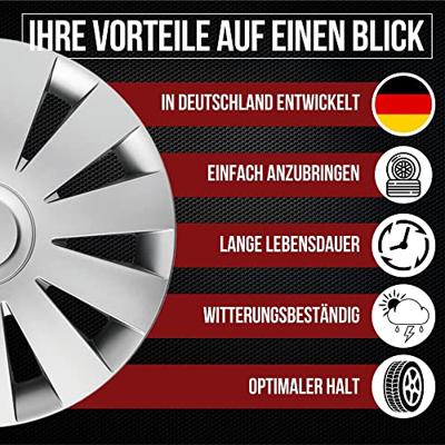 Albrecht wieldop "strike" wheel cover strike 15" set of 4 ml