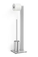 ZACK Atore Toiletbutler geborsteld RVS - thumbnail